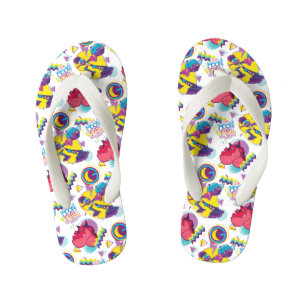 Tongs Enfants Moon Girl et Devil Dinosaur motif Memphis Pop