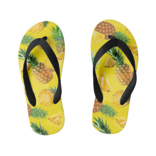 Tongs Enfants Motif d'ananas 7