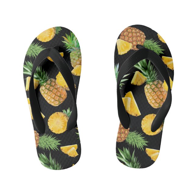 Tongs Enfants Motif d'ananas 8 (Semelle)