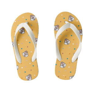 Tongs Enfants Motif de points de puces et de puces
