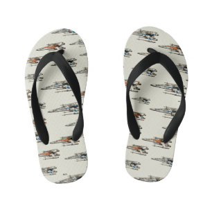 Tongs Enfants Motif de Starfighter de la X-Wing