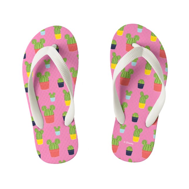 Tongs Enfants Motif d'icône Mickey Mouse Cactus (Semelle)