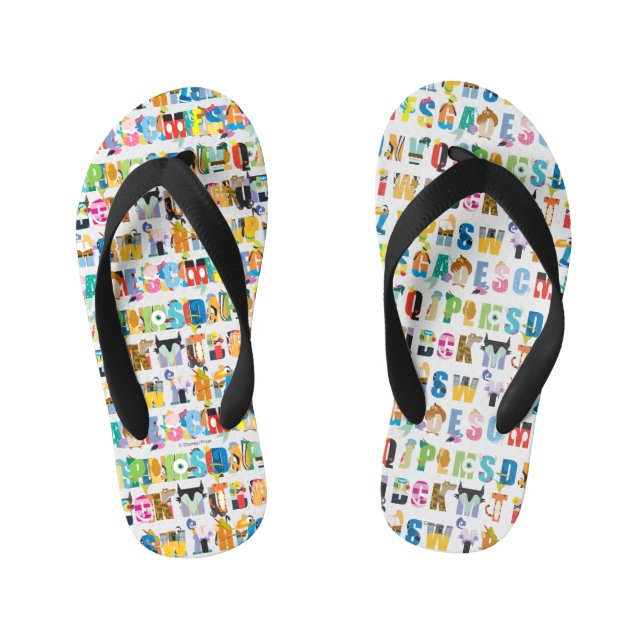 Tongs Enfants Motif Disney Alphabet Mania (Semelle)