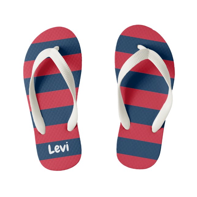 Tongs Enfants Motif rayé couleur mignon (Semelle)