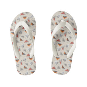 Tongs Enfants Motif triangle géométrique
