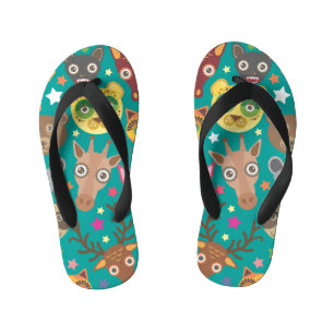 Tongs Enfants Motifs Animaux