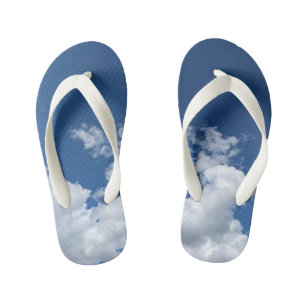 Tongs Enfants Nuages blancs non assortis
