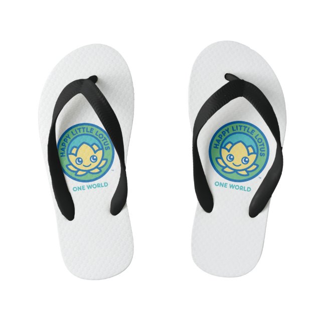 Tongs Enfants One WORLD Sandals, Happy Little Lotus, HLL_05 (Semelle)