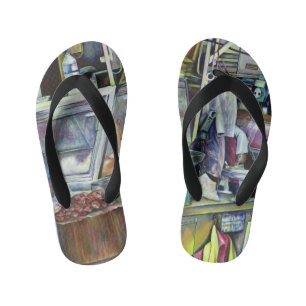 Tongs Enfants Où est le curry de tête de poisson ? Singapour