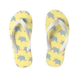 Tongs Enfants Pale Lemon Baby Elephant Parade