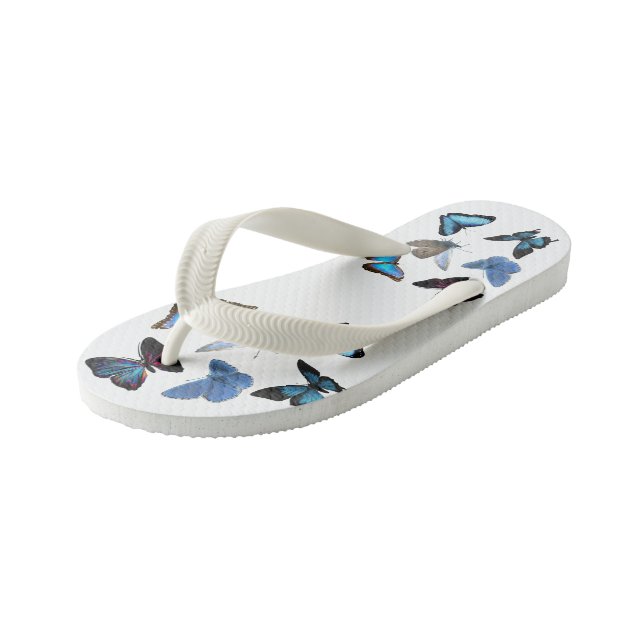 Tongs Enfants Papillons (Incliné)