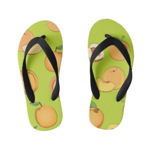 Tongs Enfants Peach Pattern 4