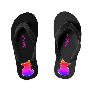 Tongs Enfants Petit chaton