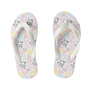 Tongs Enfants Petite Mlle Princesse Pretty Pastels Motif