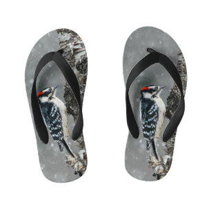 Tongs Enfants Pic Downy en neige - Photo originale