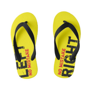 Tongs Enfants sandale gauche droite