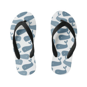 Tongs Enfants Sandales à bascule baleine bleue pour enfants d'ét