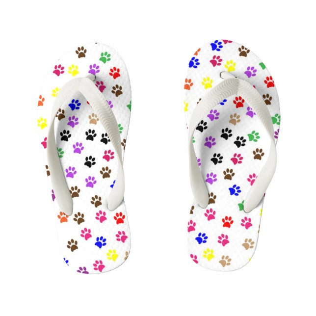 Tongs Enfants Sandales à empreintes de pattes pour enfants (Semelle)