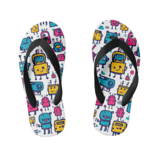 Tongs Enfants Sandales Robot Cartoon