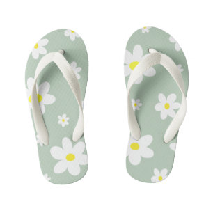 Tongs Enfants Savates enfant Marguerites