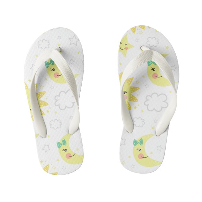 Tongs Enfants Soleil Et Lune (Semelle)