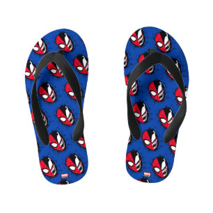 Tongs Enfants Spider-Man   Homme-araignée double et visage de ve