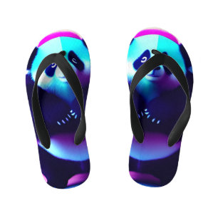 Tongs Enfants Sumo Panda Le Gnasher Bambou, Thongs