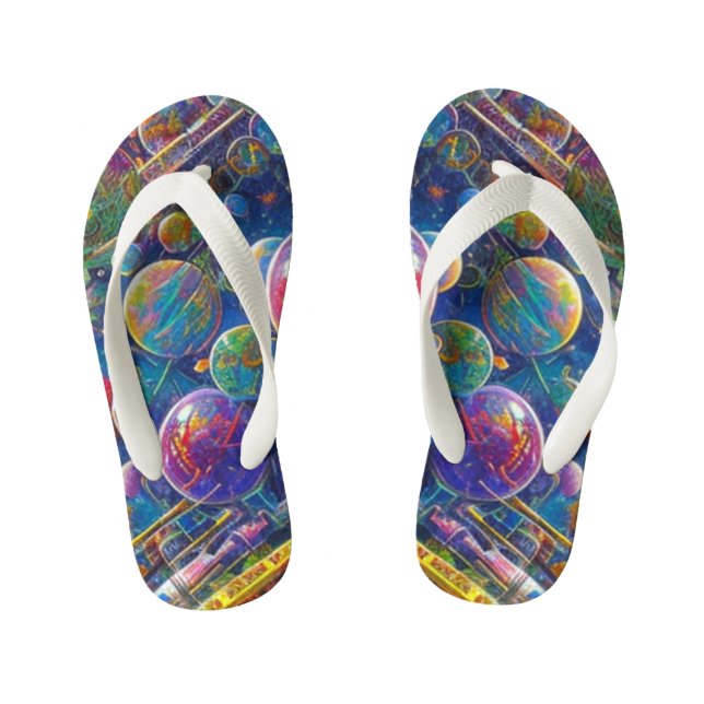 Tongs Enfants Tournes de bambou Space Race (Semelle)