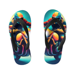 Tongs Enfants vélo
