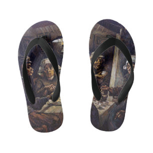 Tongs Enfants Vincent Van Gogh Les mangeurs de pommes de terre A