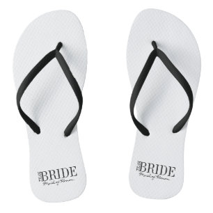 Tongs Épouse de l'équipe Maid of Honor Bridal Party Flip