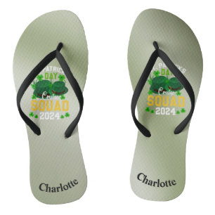 Tongs Équipe de croisière homme & femme personnalisée