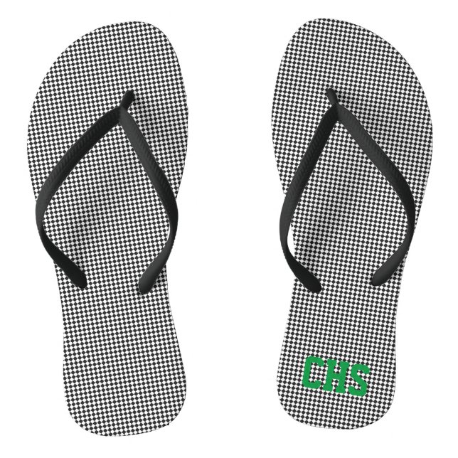 Tongs Équipe sportive Spirit Check INITIALES Couleurs de (Semelle)