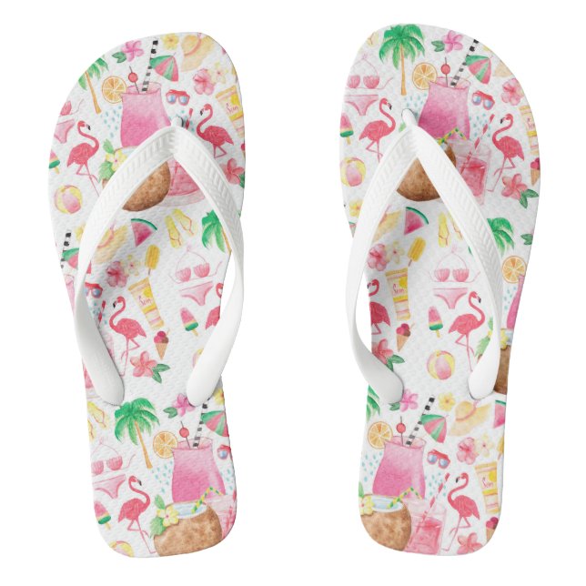 Tongs Été Amusant Plage (Semelle)