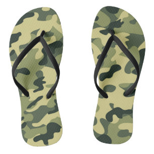 Tongs Fête de célébration militaire camouflage GI  