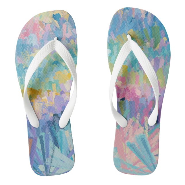 Tongs Feuillage coloré (Semelle)