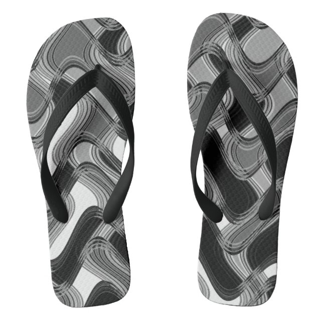 Tongs Feuilles à feuilles de mercure et de sable par l'a (Semelle)