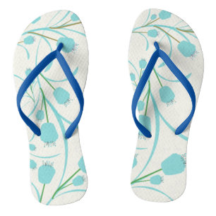 Tongs Feuilles à feuilles florales