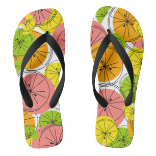 Tongs Feuilles Citrus