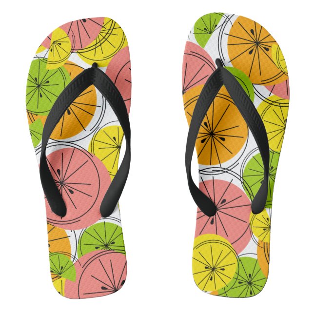 Tongs Feuilles Citrus (Semelle)