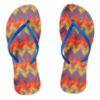 Feuilles motifs aztèques colorées