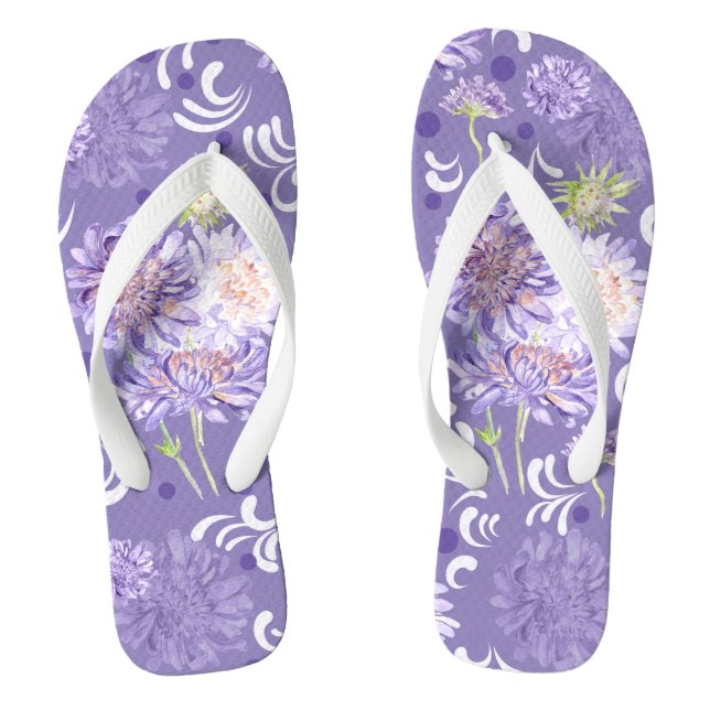Tongs fleurs (Semelle)