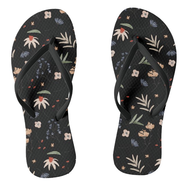 Tongs Fleurs d'eau simples 1 (Semelle)