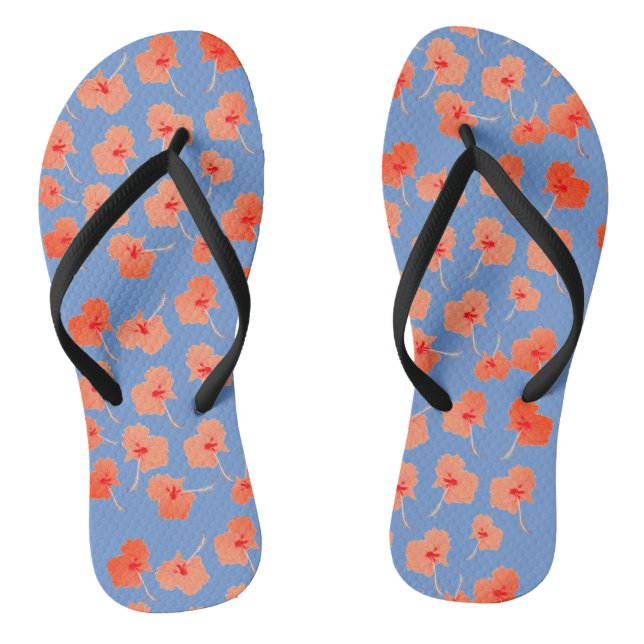 Tongs Fleurs d'Hibiscus (Semelle)