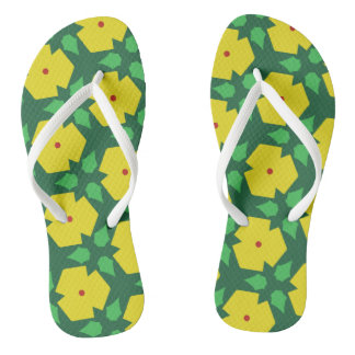 Tongs Fleurs stylisées Flip Flops