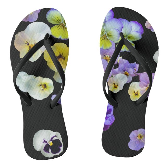 Tongs Flip Flops, à fleurs (Semelle)
