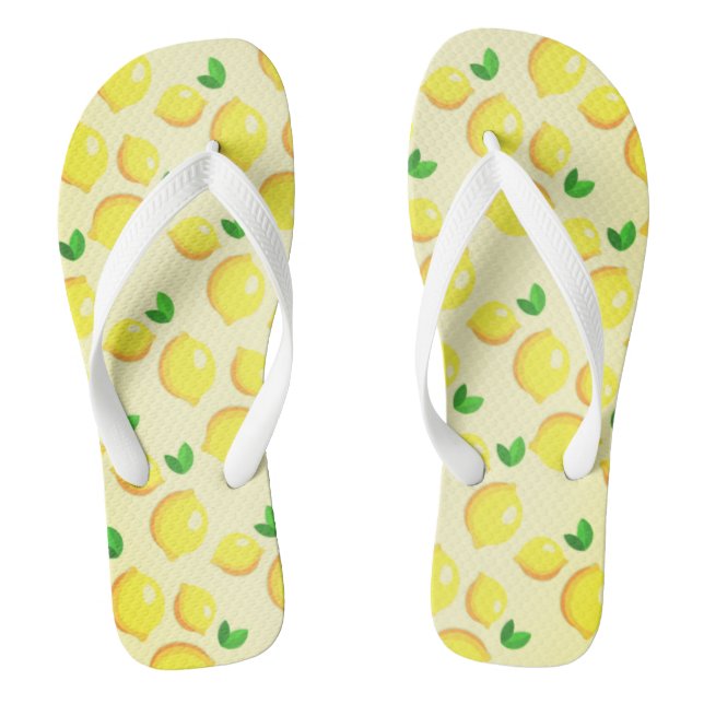 Tongs Flip Flops citrons (Semelle)