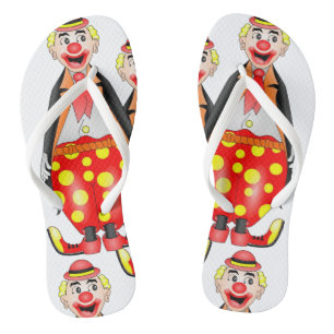 Tongs Flip Flops Clown