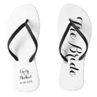 Flip Flops de mariée de plage