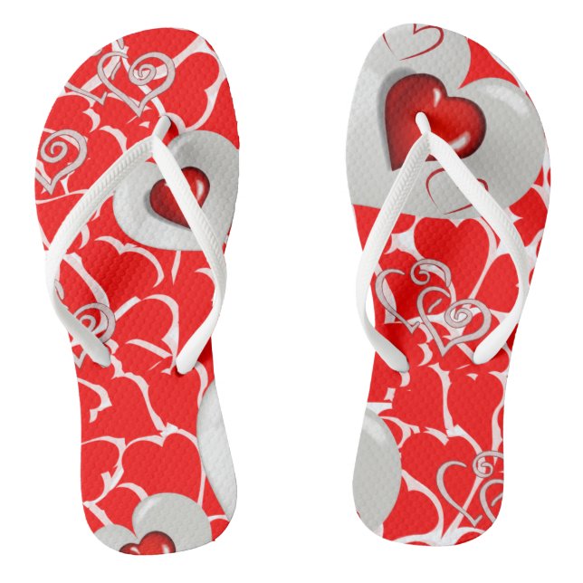 Tongs Flip Flops Saint Valentin (Semelle)